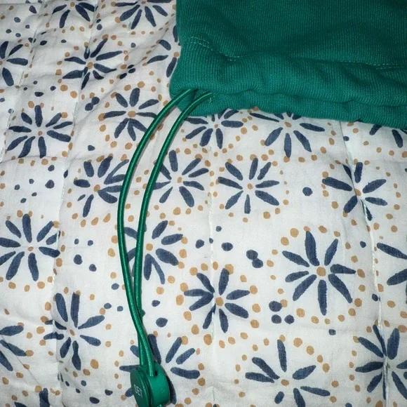 SET Active Palm Emerald Green Half Zip Sweatshirt Short and Jogger Set Large - Picture 4 of 11